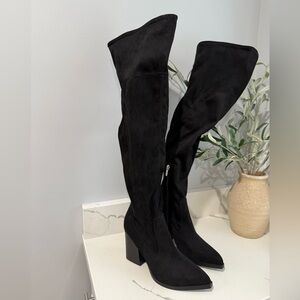Marc Fisher Suede Over The Knee Boots